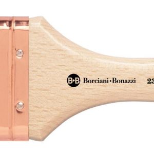 PENNELLESSA TRIPLA B&B SERIE 230 in setola bionda naturale manico in legno
